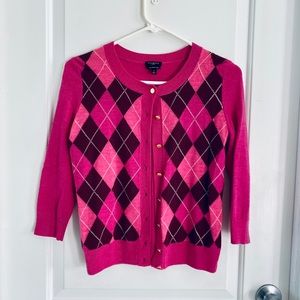 NWOT Talbots Pure Merino Wool Cardigan
